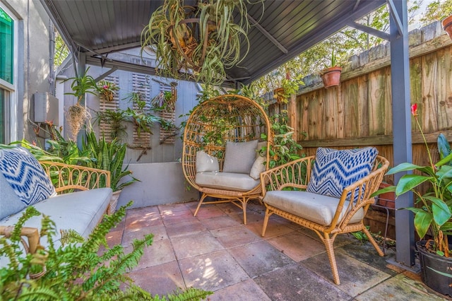 view of patio / terrace