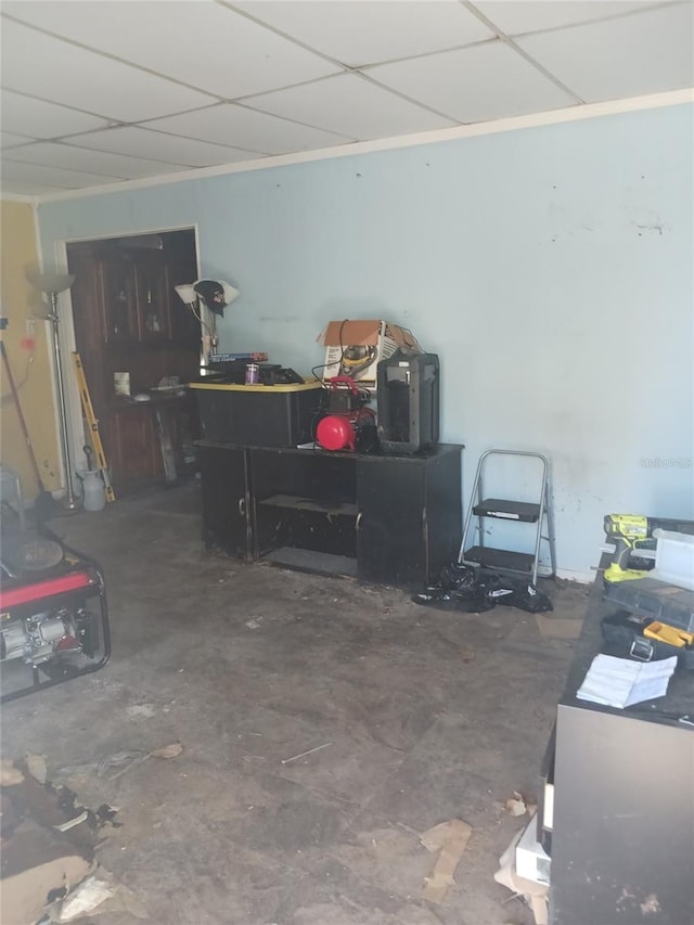 321 77th Ave, St Pete Beach, FL 33706 - garage with a workshop area