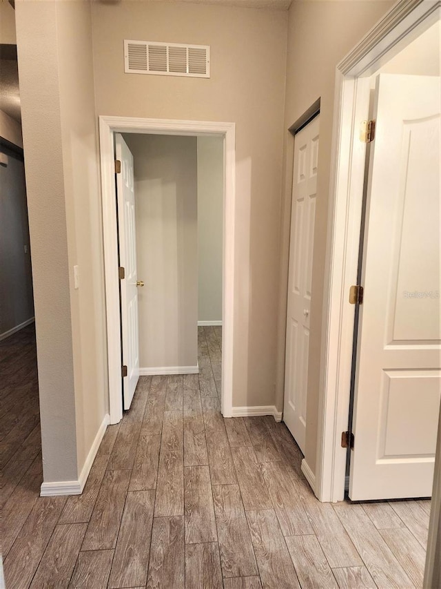 107 Slipper Key Rd, Apollo Beach, FL 33572 - hall featuring wood finished floors and baseboards