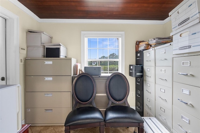 spacious closet featuring tile patterned flooring