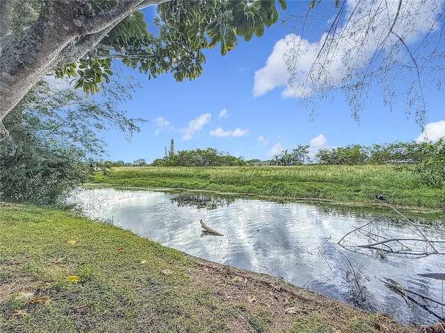 property view of water