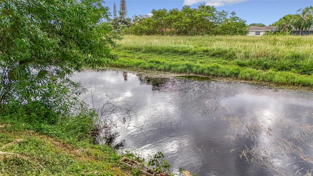 view of water feature