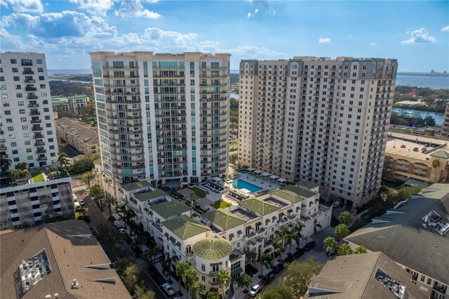 450 Knights Run Ave Unit 407, Tampa, FL 33602 - view of property with a water view and a city view