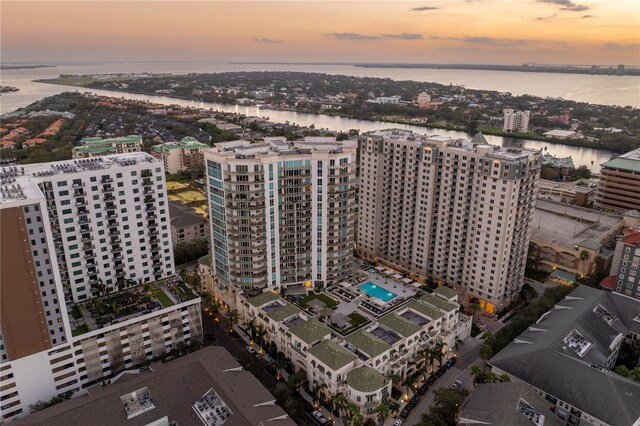 450 Knights Run Ave Unit 407, Tampa, FL 33602 - view of urban area with a nearby body of water
