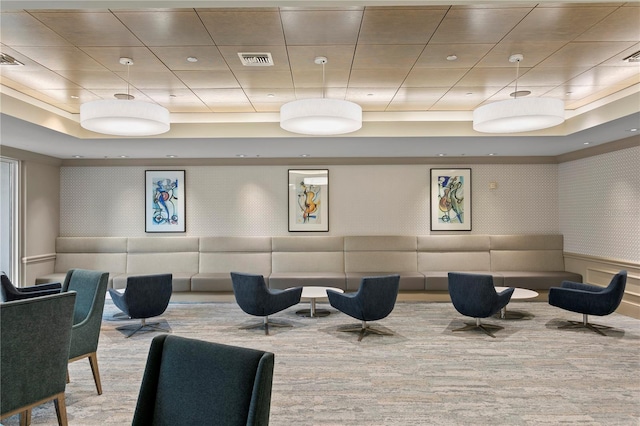 450 Knights Run Ave Unit 407, Tampa, FL 33602 - lobby with a paneled ceiling