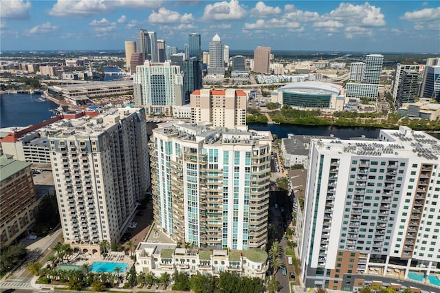 450 Knights Run Ave Unit 407, Tampa, FL 33602 - view of urban area featuring a large body of water