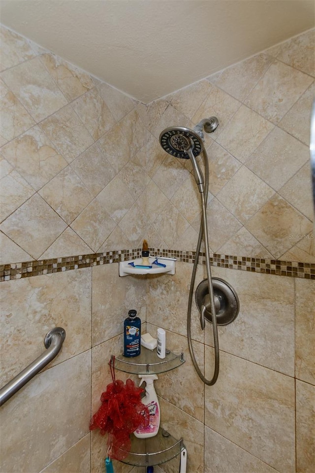 632 Edgewater Dr Unit 532, Dunedin, FL 34698 - bathroom view of tiled shower