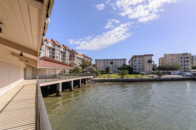 632 Edgewater Dr Unit 532, Dunedin, FL 34698 - dock with a water view