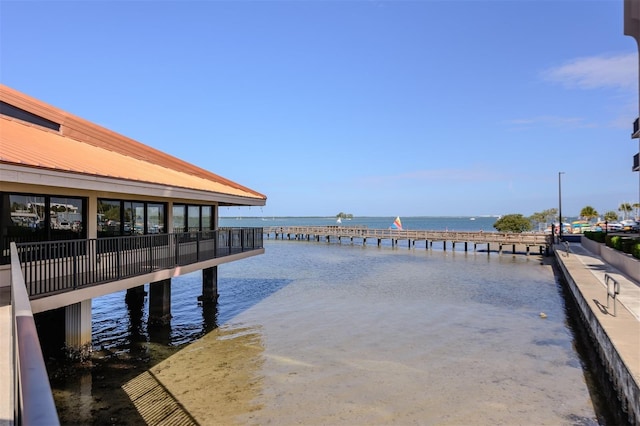 632 Edgewater Dr Unit 532, Dunedin, FL 34698 - dock with a water view