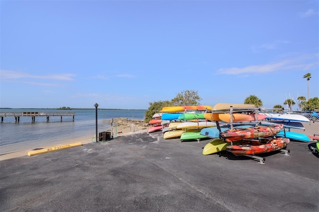 632 Edgewater Dr Unit 532, Dunedin, FL 34698 - water view with a dock