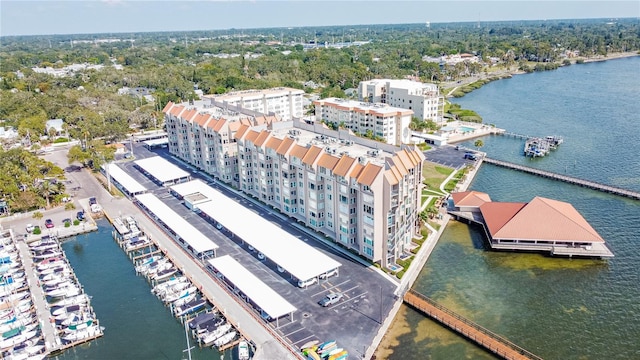 632 Edgewater Dr Unit 532, Dunedin, FL 34698 - aerial view of apartment complex / building and a nearby body of water
