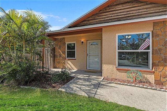 view of entrance to property