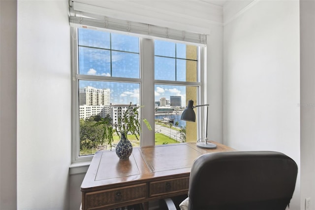 345 Bayshore Blvd Unit 808, Tampa, FL 33606 - office space with a water view and a view of city