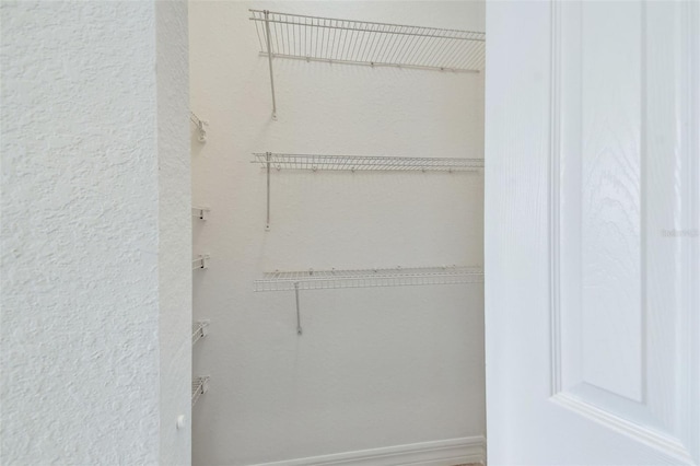 view of closet