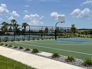 view of sport court