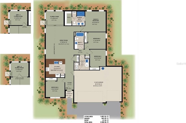 25434 Colon Dr, Punta Gorda, FL 33983 - property floor plan