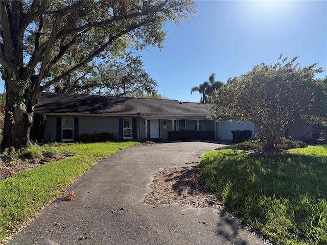 view of ranch-style home