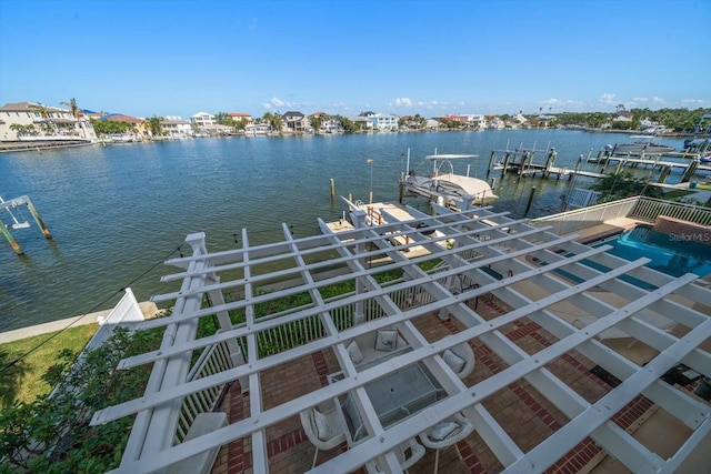 18 Winston Dr, Belleair, FL 33756 - dock featuring a water view