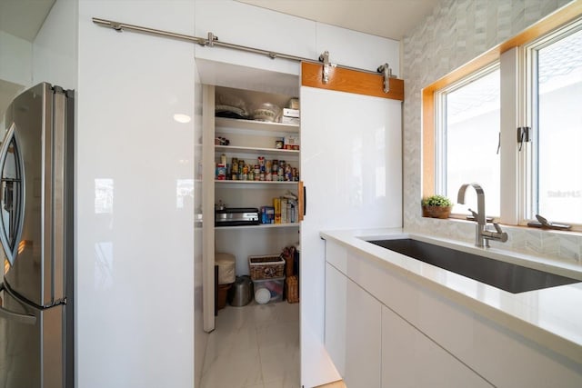 pantry featuring sink