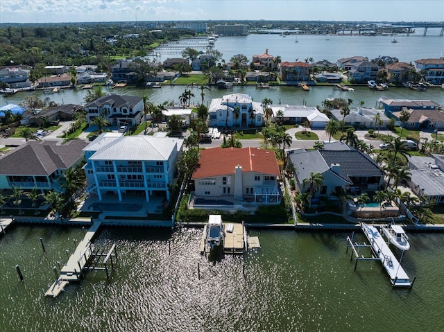 18 Winston Dr, Belleair, FL 33756 - aerial view of residential area with a large body of water