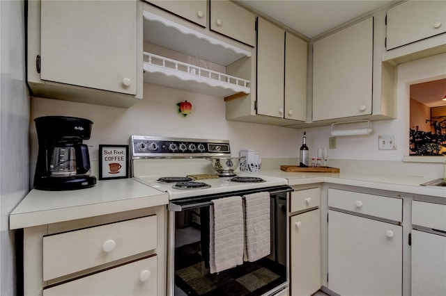 kitchen with electric stove