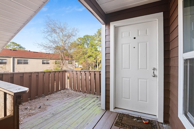 view of property entrance