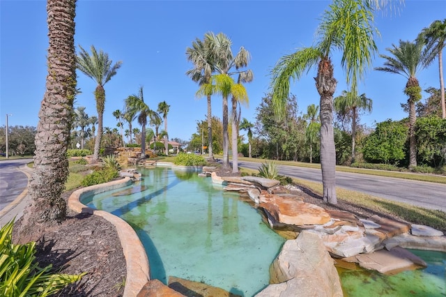 5721 Sunset Falls Dr, Apollo Beach, FL 33572 - view of pool