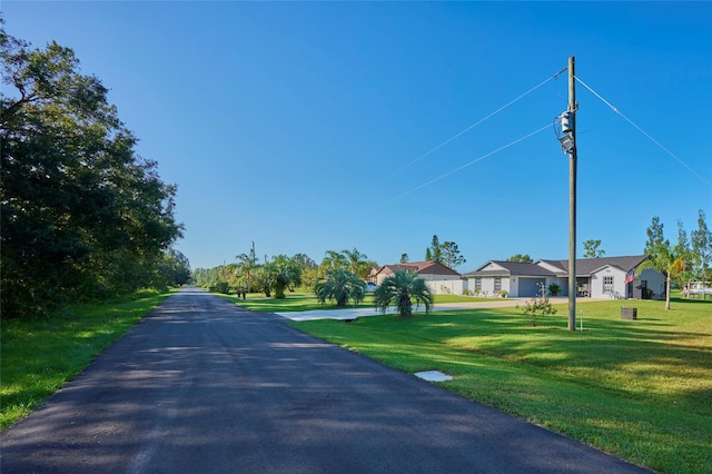 view of road