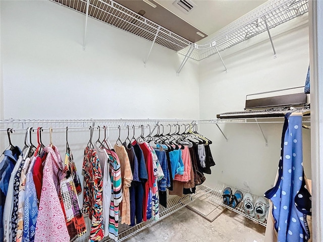 view of spacious closet