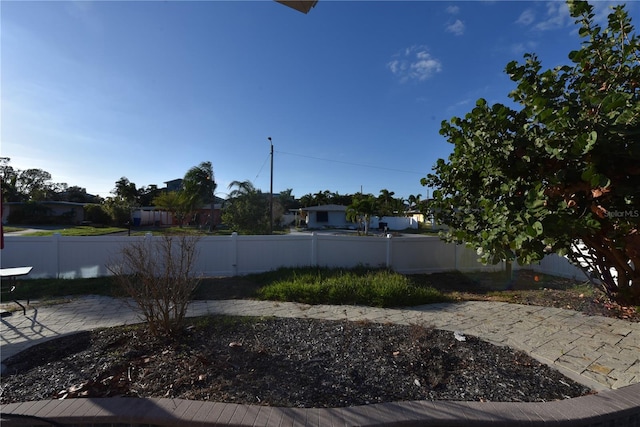 view of swimming pool featuring a fenced backyard and a patio