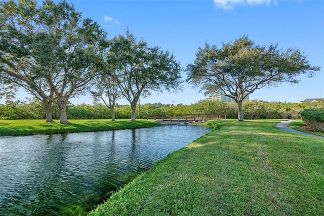 property view of water