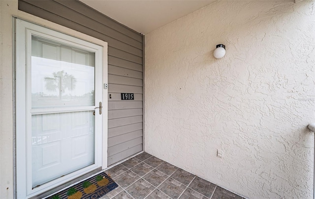 view of entrance to property