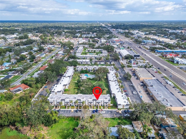 107 Caldwell Dr Unit 291, Brandon, FL 33510 - aerial overview of property's location with a major roadway