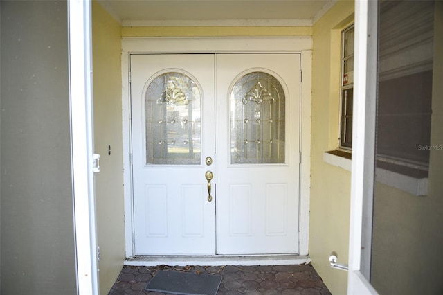 view of property entrance