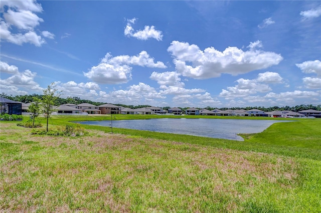 property view of water