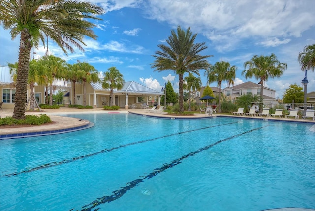 view of swimming pool