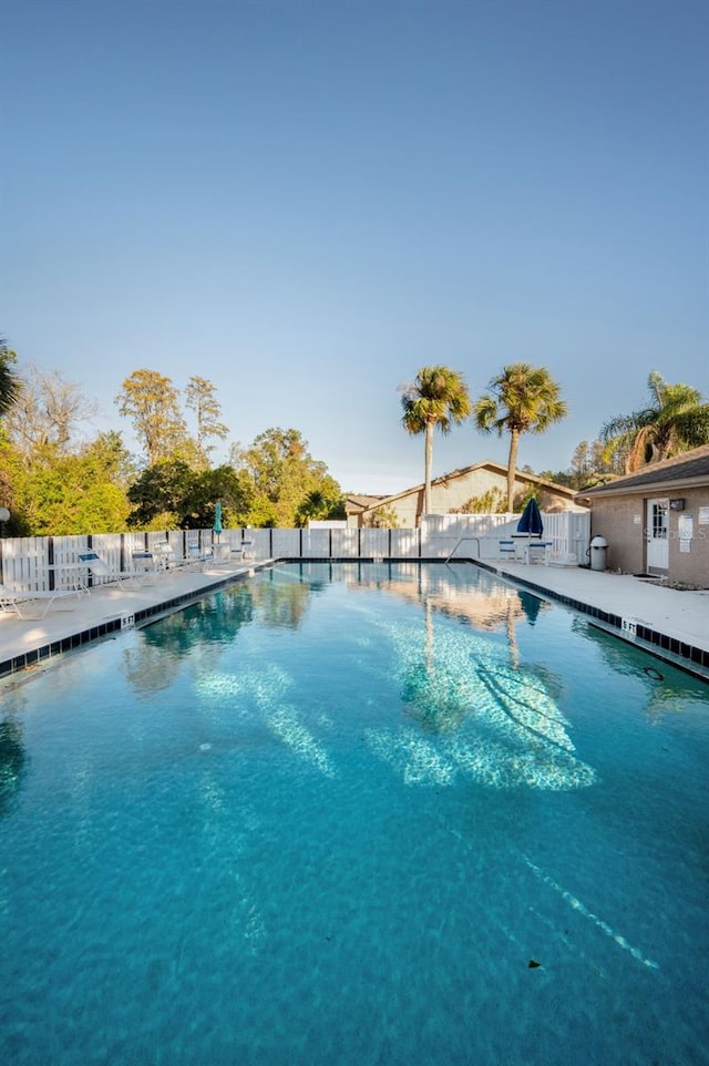 view of pool