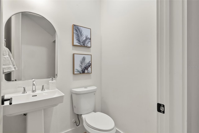 bathroom with toilet