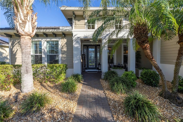 view of entrance to property