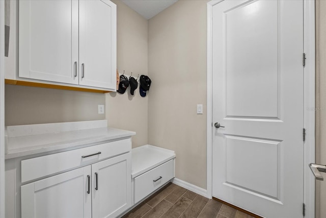 10551 Tranquil Meadow Loop, Riverview, FL 33569 - mudroom with wood finish floors and baseboards
