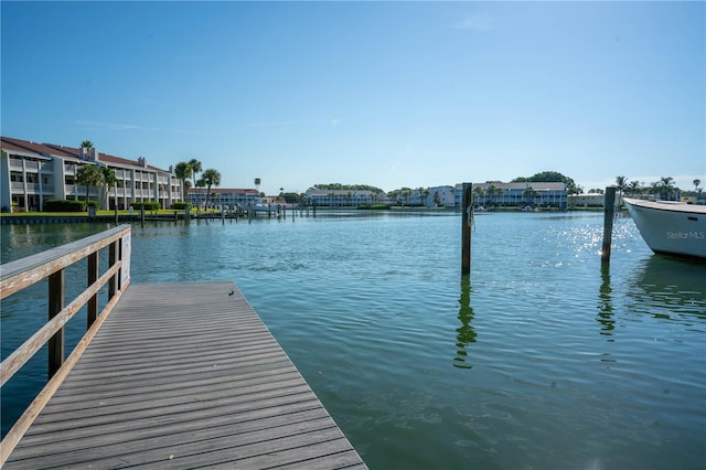 12321 Gulf Blvd, Treasure Island, FL 33706 - dock with a water view