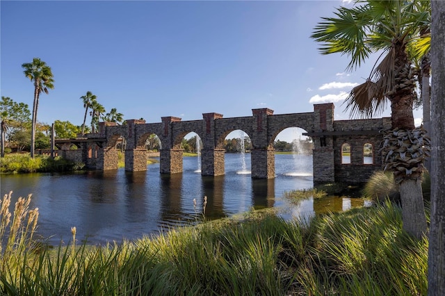 property view of water