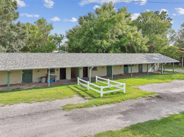 view of ranch-style house