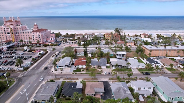 3505 Casablanca Ave, St Pete Beach, FL 33706 - aerial view of property and surrounding area featuring unending shoreline