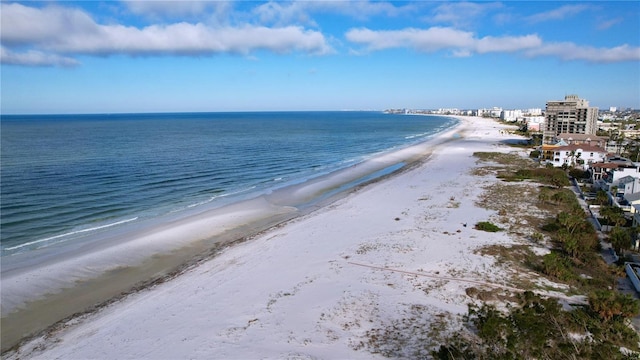 3505 Casablanca Ave, St Pete Beach, FL 33706 - water view featuring nearby beach