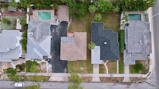3505 Casablanca Ave, St Pete Beach, FL 33706 - aerial view of property's location featuring a pool area