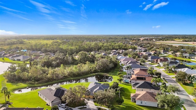 2915 126th Ter E, Parrish, FL 34219 - aerial perspective of suburban area with a large body of water