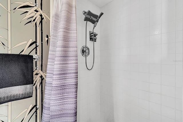 4575 Cove Cir Unit 202, Saint Petersburg, FL 33708 - bathroom view of tiled shower