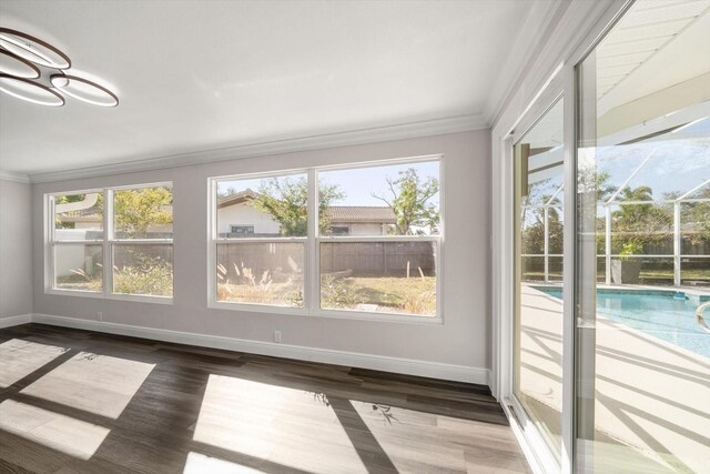 13632 Imperial Groves Dr S, Largo, FL 33774 - view of unfurnished sunroom