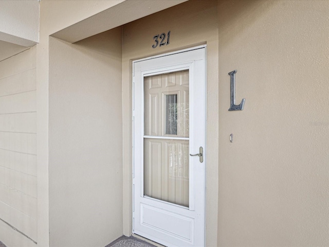 2231 Utopian Dr E Unit 321, Clearwater, FL 33763 - entrance to property with stucco siding